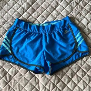 Adidas Women's Blue Running Shorts